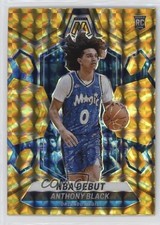 2023-24 Panini Mosaic NBA Debut Reactive Yellow Prizm Anthony Black #263 16qd