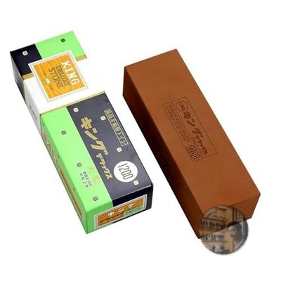 King Deluxe Large Sharpening Stone 1200 Grit 209x70x600mm Japanese New