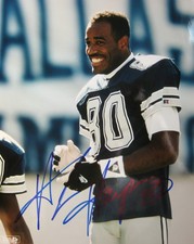 Alvin Harper Dallas Cowboys Autographed 8x10 COA Sports Illustrated 6/24/2024