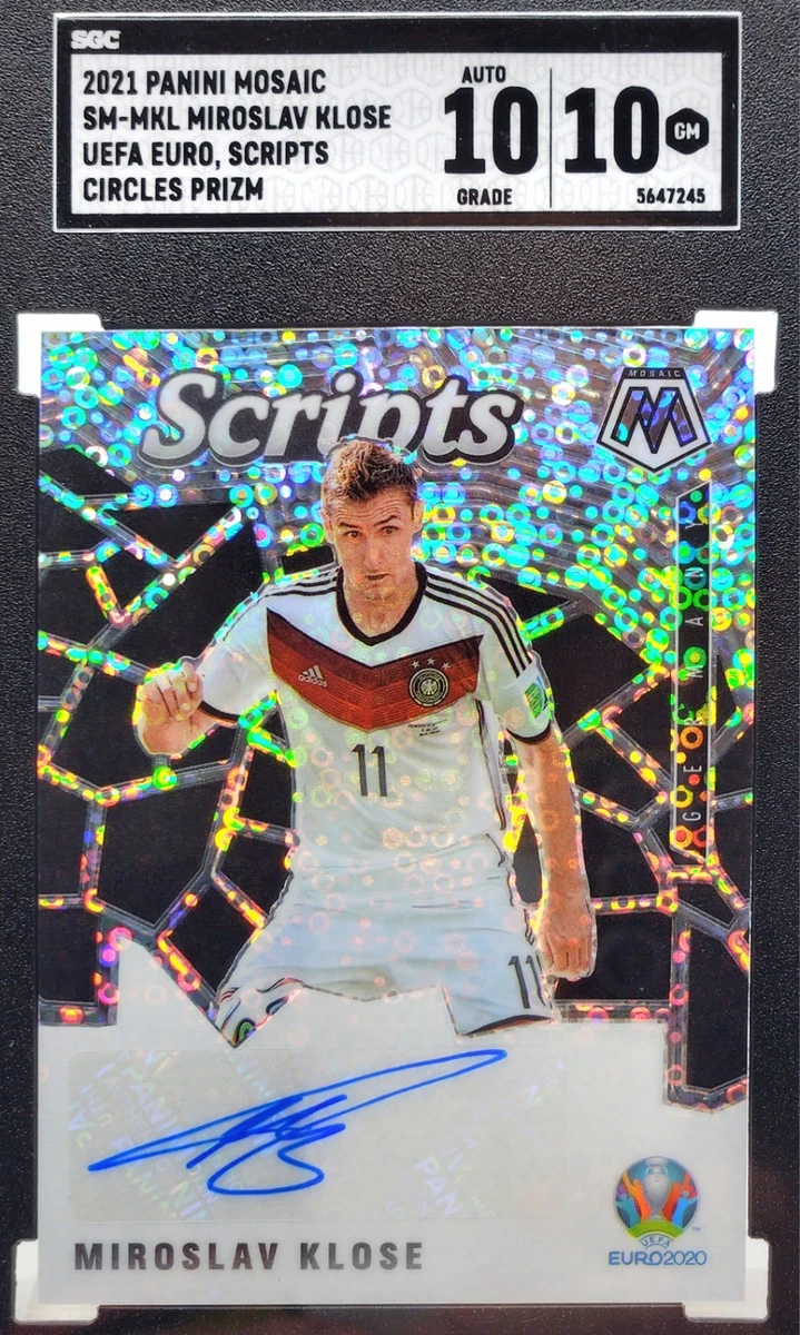 Panini Mosaic UEFA Euro 2020 Miroslav Klose #SM-MKL Trading Card