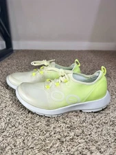 OOFOS OOmg Sport LS Shoes Womens Size 7.5 Mello Yellow Mutare Running Sneakers
