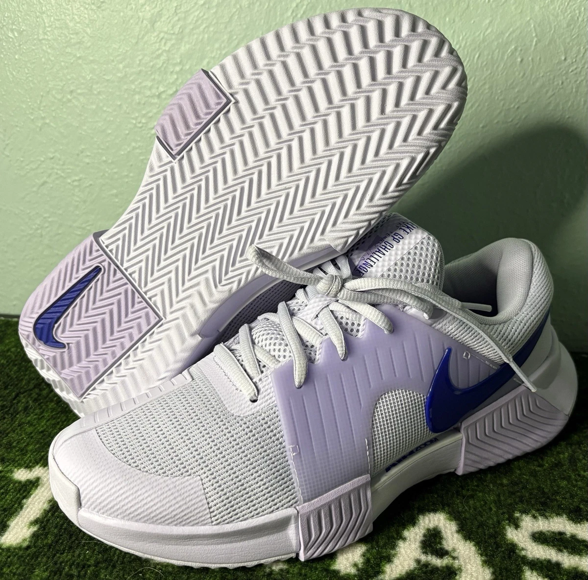 Nike Court Zoom Pro Hard Court Mens Size 10.5 Purple Blue Shoes Athletic Sports WMNS) Nike Court Air Zoom Vapor Pro Hard Court Tennis Shoes  main image 2