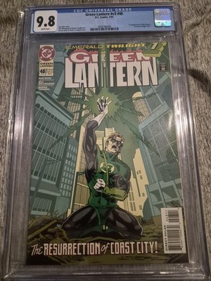 Green Lantern #48 (DC Comics, 1994) 1st Appearance Kyle Rayner CGC 9.8 NM+