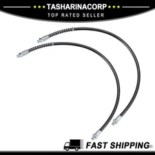 Universal Piece of 2 31"1/8" NPT Trailer Grease Gun Flex Hose Extension Non-Slip