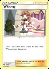 Whitney 193/214 Uncommon Lost Thunder Pokemon Moderately Played on eBay
