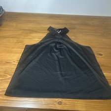 Women’s Black Sleeveless Nine West Brand Extra Large Dress Shirt