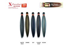 Xpression Extension Capelli Treccine braids Kanekalon Mixed Mèches 160 g 46''