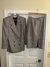 Saks Fifth Avenue Vintage Ladies Skirt Suit 10