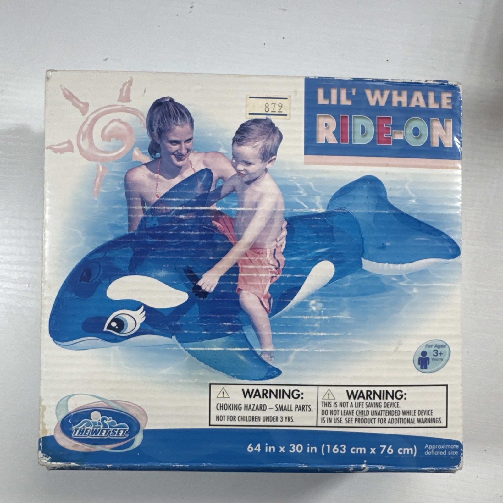 Inflatable Intex Wet Set Lil Whale ride on from 2008 64x30 N