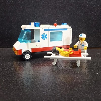 LEGO System Ambulance 6666 - 1994 - Krankenwagen Rettungswagen - incl. Anleitung