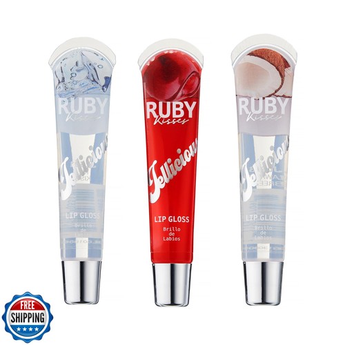 Ruby Kisses Jellicious Lipgloss im Mundwasser (JLG01 und JLG03 und JLG13) L