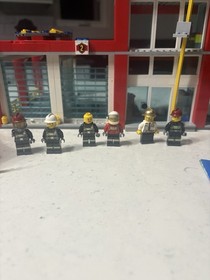 LEGO City: Fire Station (60004) 90% complete with instructions