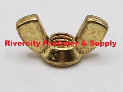 3/8-16 Brass Coarse Thread 3/8*16 Wing / Thumb Nut Butterfly Nuts 3/8x16