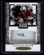 2021 SAGE Premier Draft #A79 Kawaan Baker Autographs Black