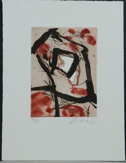 Emil Schumacher (Hagen 1912 99) Abstract Composition Printmaking 6/26