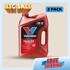 [HOT SALE] Valvoline MaxLife 5W-20 Synthetic Blend Motor Oil 5 Quart, 2 PACK 15.98 per gallon