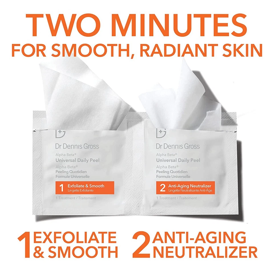 Exfoliación diaria universal Dr Dennis Gross Alpha Beta 60 tratamientos 0,07 oz/2,2 ml Foto 3 de 4