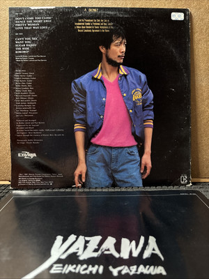 Eikichi Yazawa / YAZAWA 1981 white label promo LP / Jazz / 5E-536