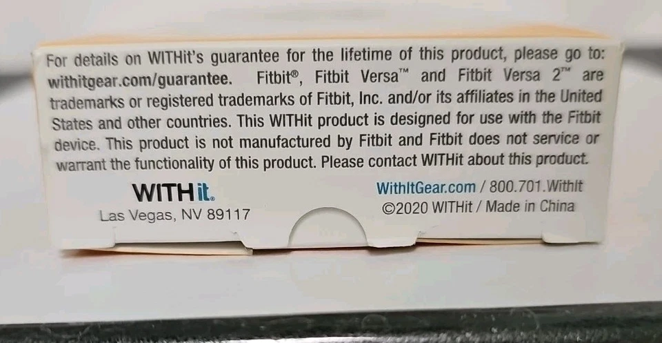 Banda de silicona para dispositivos Fitbit Foto 3 de 4