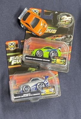 Jada Toys Fast & Furious Brian's 2003 Mitsubishi Eclipse 1:43 Diecast Green