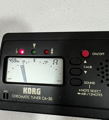 KORG Chromatic Tuner  CA-30  Multi-Instrument Tested - Preowned