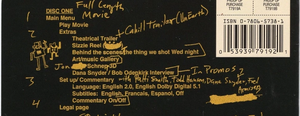 Aqua Teen Hunger Force Colon Movie Film For Theatres (DVD, 2007) ONE DVD - Image 2 of 3