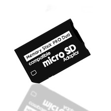 For Sony and PSP Series Micro SD SDHC TF to Memory Stick MS Pro Duo PSP Adapter