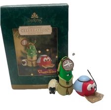 2006 VeggieTales Dayspring Christmas Celebration Collection Ornament Larry/Bob