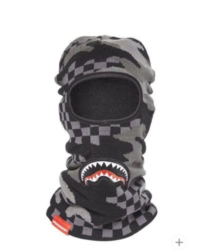 Sprayground Winter Ski Mask Hood Rich Balaclava Monogram Trappers 💰 Sold Out!