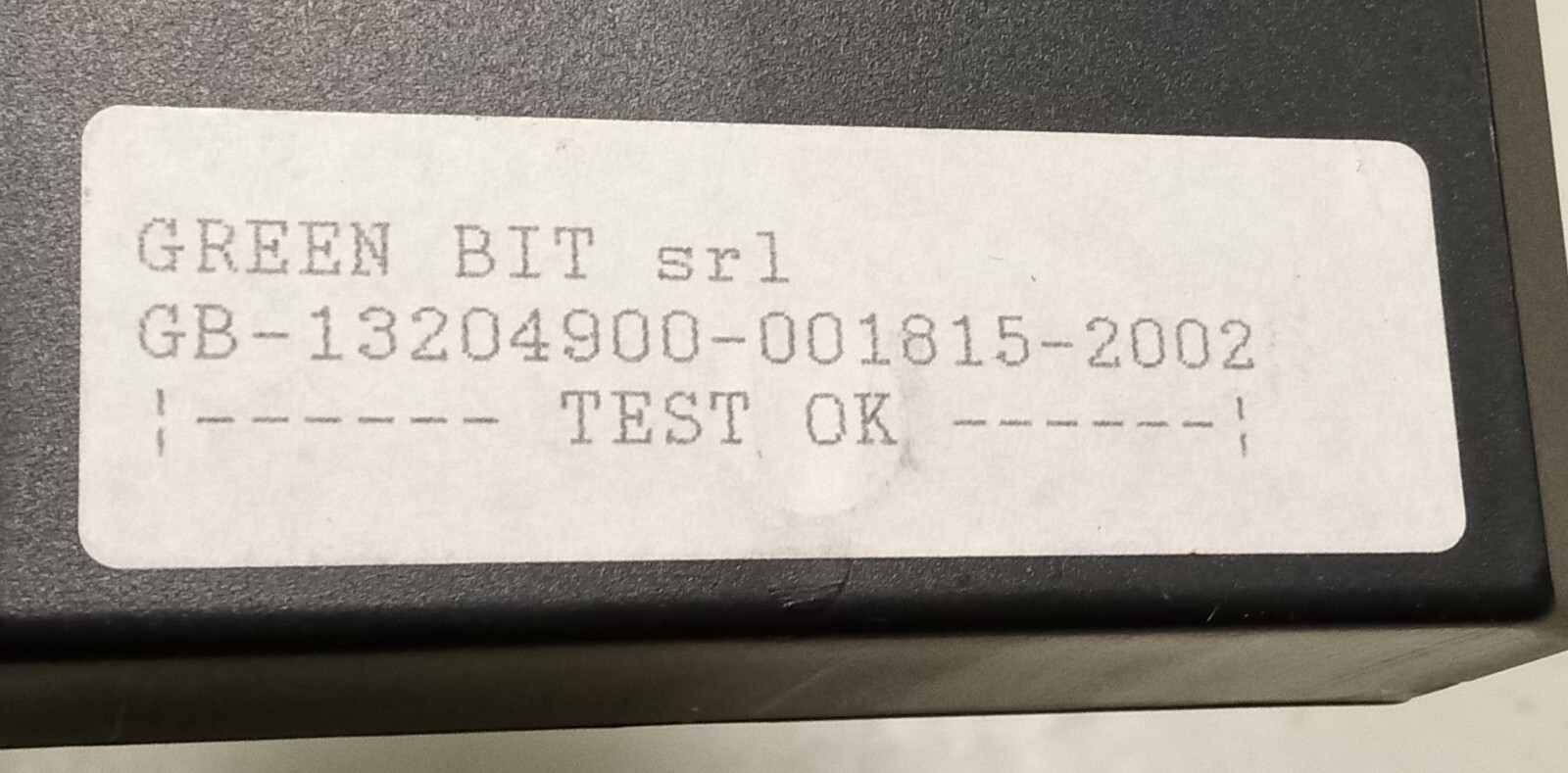 Ferrari Testarossa_F40_F50 ECU Passive Seat Belt Control Unit_61568900_65779400