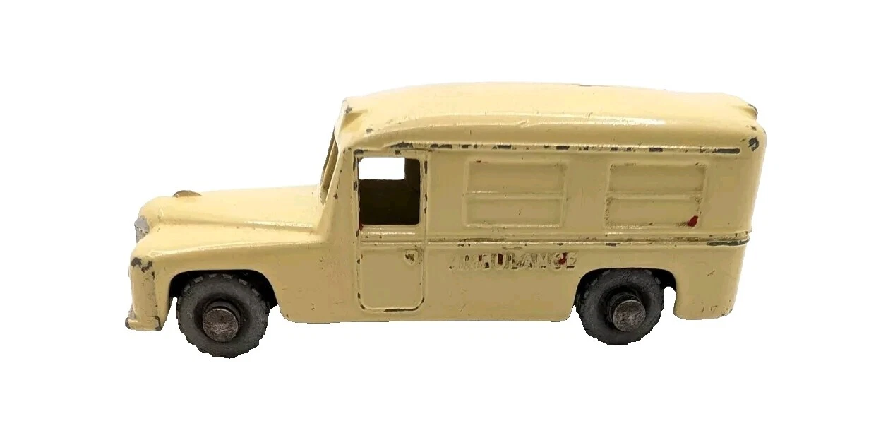 Ambulancias Matchbox Daimler Diecast y de juguete