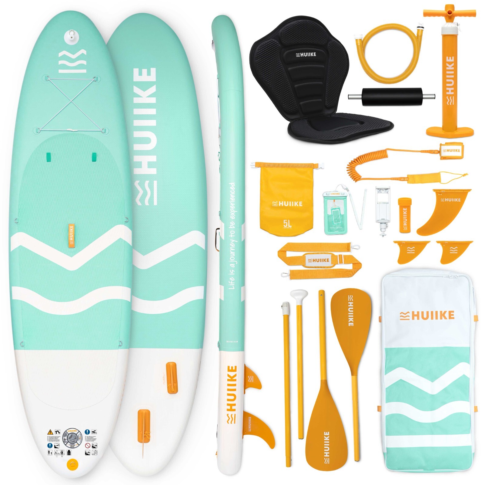 Tabla Paddle Surf Hinchable con Accesorios Premium - HUIIKE | Tabla Padel Surf