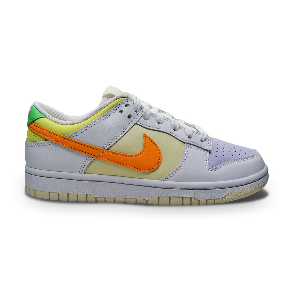 Женские кроссовки Nike Dunk Low - FJ4742 100 - Белые Солнечные часы с лимонным оттенком