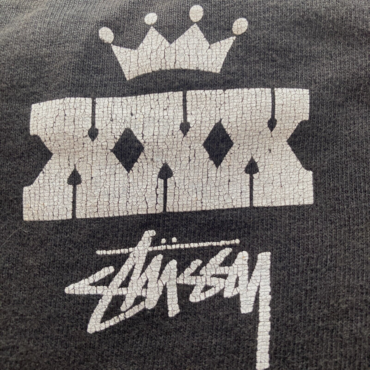 Stussy x Tower Records T- Shirt 30th Anniversary NO MUSIC NO