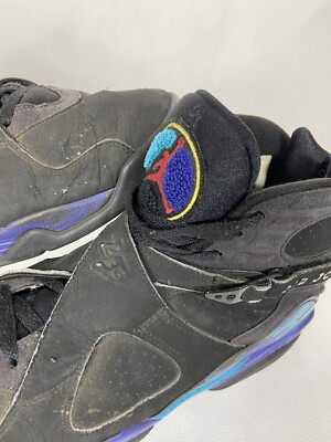 Retro Air Jordan Aqua VIII 8 (2007) Release Date‎ - Sz. 11.5 Size 11.5 - Air Jordan 8 Retro 2007 Aqua for sale online | eBay main image 4