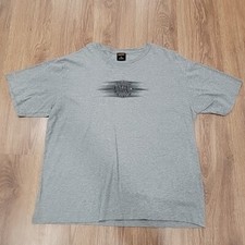 Vtg Nautica Competition T-shirt Gray Sz XXL 2XL 100 Cotton