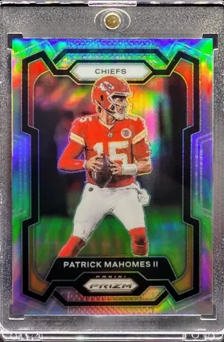 Patrick Mahomes RARE PRIZM REFRACTOR INVESTMENT CARD SSP SUPER BOWL MVP MINT