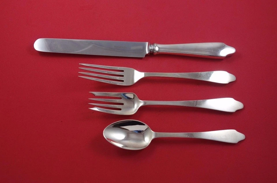 Набор(ы) Clinton от Tiffany and Co из чистого серебра стандартного размера 4 шт. - Изображение 2 из 4