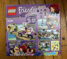 Lego 41036 Friends JUNGLE BRIDGE RESCUE Mia Matthew Helicopter Bear *RETIRED* (J