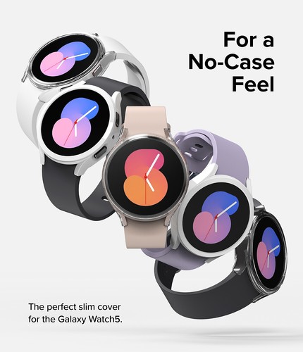 Coque Samsung Galaxy Watch 5 40/44 mm et 5 Pro 45 mm Ringke [mince] protection PC - Photo 17 sur 172