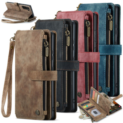 Handy Tasche Hülle für Samsung Galaxy Flip Cover Case Schutz Etui Schale Wallet