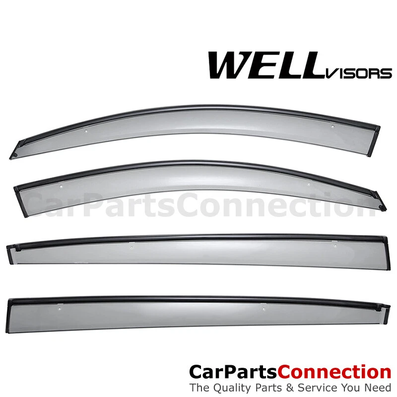 Viseras de ventana WellVisors 2011-2016 para Kia Sportage deflectores laterales negras Foto 2 de 4