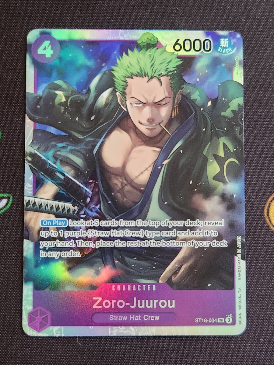 ONE PIECE - 【ST18-004】ゾロ十郎　SP SR ONE PIECE CARD GAME/[OP12] LEGACY OF THE MASTER]ゾロ十郎