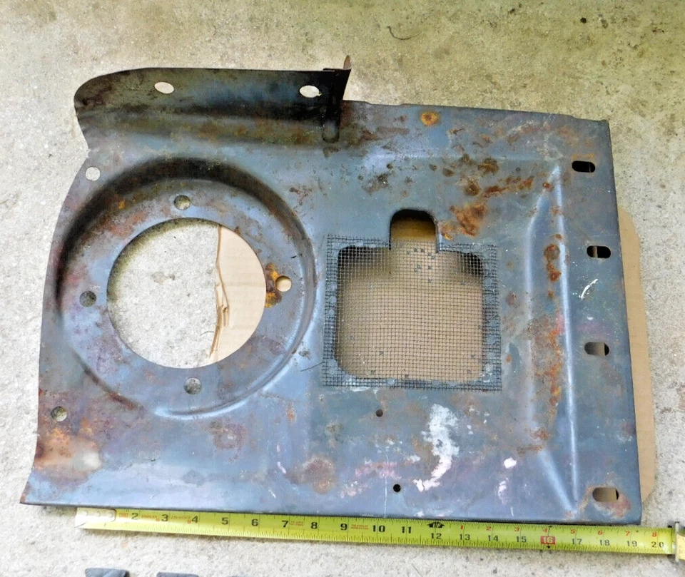 NOS FRONT FENDER AIR DEFLECTOR 1959-60 STUDEBAKER LARK 1960-64 CHAMPION TRUCKS - Image 2 of 4