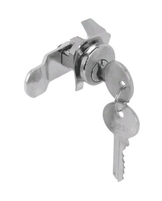 MAIL BOX LOCK / 2 KEYS Prime-Line Nickel Steel Counter Clockwise S-4129 New