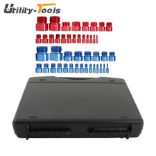 Nut and Bolt Thread Checker 44 PCS Nut and Bolt Thread Gauges 23Inch & 21Metric