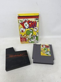 Yoshi NES Cartridge With Box Tested No Manual Ships Fast