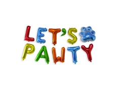 Way To Celebrate Rainbow Foil Congrats Air Filled Balloon Banner Kit