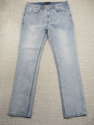 Empyre Verge Jeans Distressed Light Blue Denim Mens 32x29 Pants Streetwear