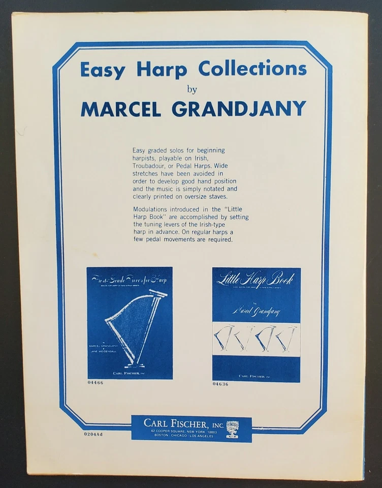 Harp First & Little Lesson Sheet Music Song Book - Image 4 of 4